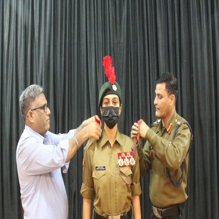 NCC Rank Ceremony