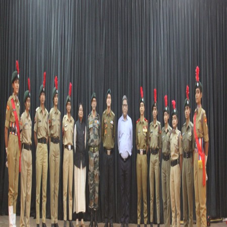 NCC Rank Ceremony